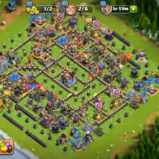 💫[ PREMIUM TH-18 ]💫 SB-FB-EB [MAX] | SN-GG-MA [26] | RB-MM-FA-RS [20] | HEROS: 81-103-55-72-51-14 || NICE DEF - TROOPS - Image 1