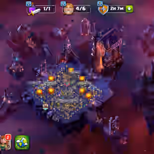 🔥TH 18 WALLS FULL MAX🔥BK 101 AQ 103 MP 62 GW 76 RC 45 || FB 27 EB 27 RS 27 SB 20 || 11 HERO SKIN || BUILDER HALL 10 - Image 1
