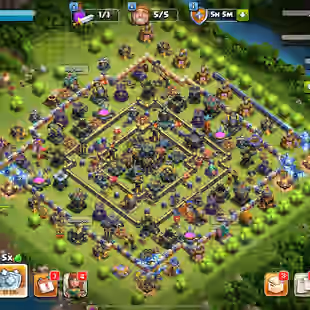 🔥[BEST DEAL] Semi MAX🔥 - TH:17 - Lvl:201 - BK:85 - AQ:100 - PC:61 - GW:75 - RC:34 - FULL ACCESS  - Image 1