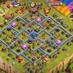 TH12 FULL MAX || FREE NAME CHANGE || CWL 750 || VERY GOOD EQUIPMENTS || OP ACCOUNT || CHECK IMAGES || INSTANT DELIVERY  - Image 1