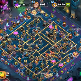 🔥TH 17 MAX ACCOUNT🔥BK 87 AQ 100 MP 73 GW 75 RC 50|| FB 26 GG 23 SB 20 FA 20 MM 20 EB 20 || 2 PAID SCENERY X 13 HERO S - Image 1
