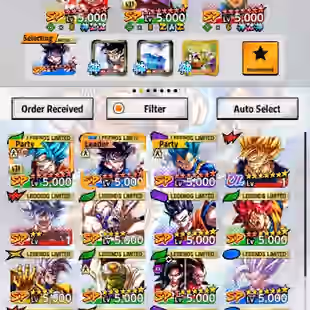 Good PvP - Goku Uis14 - Vegeta14 - Cabba14 - Goku Blue14 - Caulifla&Kale14 - Goku God9 - Godly Equipment - Image 1