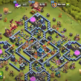 TH13  Max | Level 176 | BK 75 | AQ 75 | GW 50 | RC 25 | MP 50 | Gems 917 | INSTANT DELIVERY - Image 1