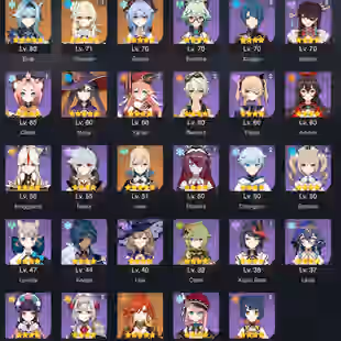 GENSHIN IMPACT | 53 AR | 29 CHARACTERS | 5 LEGENDARY | 2 LEGWEAPON | FULL ACCESS | WARRANTY | 2 GIFTS - Image 1