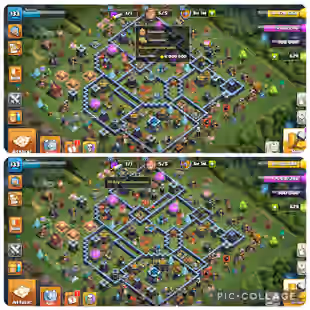 G707-||🔥2 LEAGUE SKIN- KING-QUEEN🔥|| TH13 FULLY MAXED OUT || 15X EPIC EQUIPMENT FULL MAX || NOTHING LEFT TO UPGRADE || - Image 1