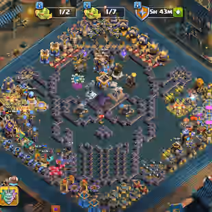 💜NEW UPDATE 6 HERO MAXED💜|| 41/41 EQUIPMENT MAX [TH18] 4X LEAGUE SKIN AND WAR ARENA SCENERY || ALL HELPER MAX || CHEAP - Image 1