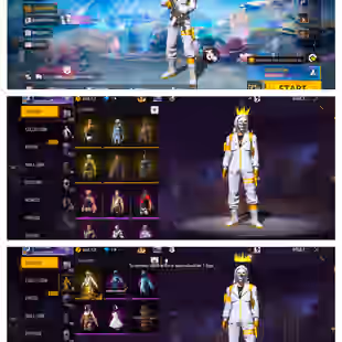 South America Spanish Lv63 | Rare Criminal Set | 3 Evo Guns | 104 Bundles | 309 Weapon Skins | 39 Mythic | LOL Emote - Image 1