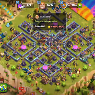 Th15 Full Max [50-Percent OFF] | [13k-Gems-1500-Cwl Medel] | [Total-11-Epic Almost Max | Full Magic Items | XP-107 | NC- - Image 1