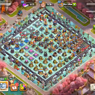 🔥37x Equipments Max 💎 All Heroes Max [] Townhall 18 [] Horse Scenery [] Rename available [] 247 Xp [] Mass Decorations - Image 1