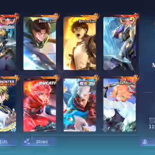 HYPER BASED MEGA II ACCOUNT || 4 LEGEND | 23 GRAND | 15 EXQUISITE || WINRATE 60 || RECALL COLLECTION - Image 1