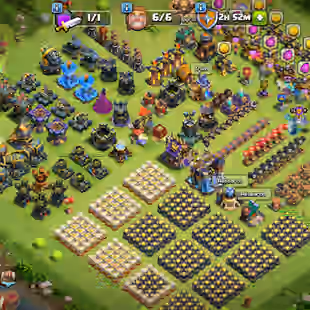 🔥AWESOME TH 18🔥XP 203-HERO 100-100-75-50-[ 7 EPIC EQUIPMENT ALMOST MAX-NC YES-STRONG DEFENSE-HIGH WALLS-BEST DEAL - Image 1