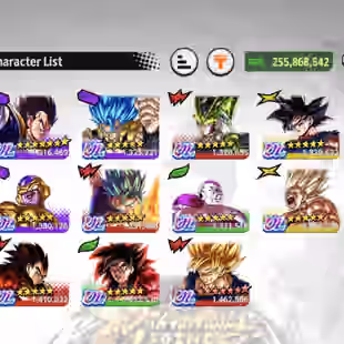 D915-IOS+Android-11 UL(SS4 Goku+SS4 Vegeta+SS Goku+Frieza+Goku Uis+Vegito+Cell+Gogeta)+44 Legends+Good Equi-Good Team - Image 1