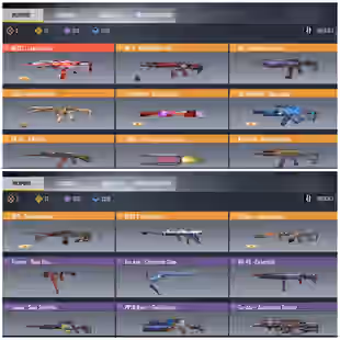 Rare 🔴 39x Legend Push ( 21 MP - 18BR ) 🔴 1 Mythic : 11 Legendary : 2/2 - 2024-25 Event Badge - Diamond Camos - Warden - Image 1