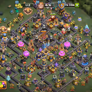 🔥TH 18 PREMIUM🔥4 HERO MAX- 11 EPIC EQUIPMENT ALMOST MAX-XP 194-ALL WALS MAX-NC 500-HOGH DEFENSE-BEST DEAL - Image 1