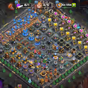 🔥QUEEN MAX!XP 176!TH 18🔥HERO:48-105-42-21-27!NC 500! STRONG DEFENCE! GREAT TROOPS! INSTANT DELIVERY  - Image 1