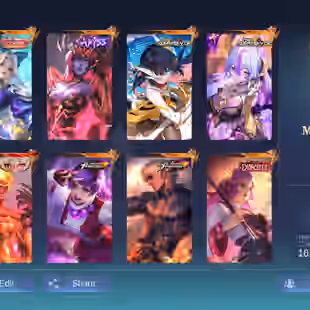M372|LVL126|128HEROES|508SKIN|MEGACOLLECTORIV|VALIRLEGEND|KAGURAEXORCISTS|SELENAABYSS|SELENAZENITH|6KOF|2ASPIRANTS|MYTHI - Image 1