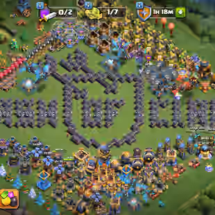 🔥6X EPIC MAX ALMOST-XP 255!TH 18 NEAR MAX🔥HERO:110-110-75-85-55-15!NC YES!ALL WALLS MAX! DEFANCE MAX!VERY STRONG TROOP - Image 1