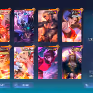 ML  297 maga close account legnd valir KOF 5 prime Beratix yuzong aspirant Guinevr 11 11 Haya LUCKYBOX 4 collector valir - Image 1