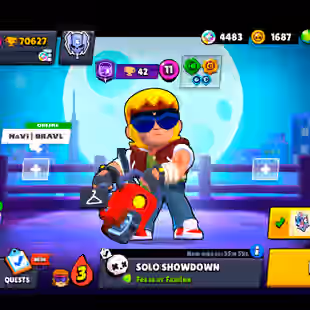 394 SKINS | 70.600 TROPHIES | 102 BRAWLERS | 64 HYPERCHARGE | 75 MAX | 42 PRESTIGE | 16 BUFFIES - Image 1