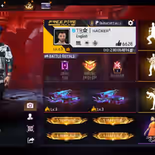 M5 | Level 63 | 500+ Fashion | 5 years old | Evo Draco Ak47 | 6k+ Like | 35 Emotes | | 1 entry Emote | 240+ Weapons | Su - Image 1