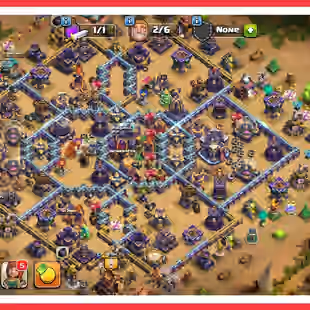  2 PAID SCENERY | 55 HERO SKINS | NEAR MAX TH 15 | 88-90-60-65-37-1 HEROES | 8 MAX EPIC EQUIPMENTS | DRAGON STATUE  - Image 1