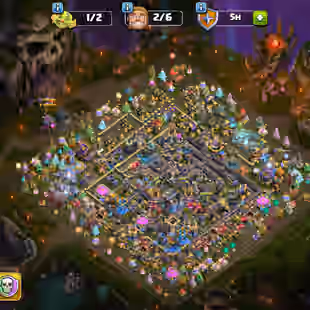 OBSTACLES ! TH18 ALMOST MAX ! WAR STAR-5808 ! FEW LEFT NEW UPDATE! FREE-NC! 6 HERO MAX ALL ! GG/SB/SnB/MM/AF/FB/RS-MAX  - Image 1