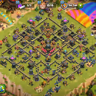 🔥Xp-239🔥 Th17 Almost Max || High Quality Epic Equipment || Heroes 93-100-74-68-43 || 6 Builders || Cheapest Account - Image 1