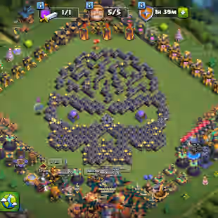 🔥[Limited Deal]Epic Semi Max Th 18 | Heros Lvl 64-80-50-60-30-1💎Epic Equipments | Nc at 1000 Gems | Instant Delivery | - Image 1