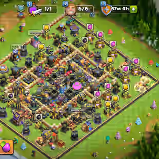 🔥[ 15'500 GEMS - PREMIUM TH-18 ]🔥SB-MM-AF-FB-RS-EB [MAX] | GG-FA-RB [23] - 25X EQPMNT MAX | HEROS: 95-100-69-72-50-14 - Image 1