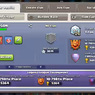 XP-500! WORLD RARE! LEVEL-500! TH18 MAX ALMOST! ALL OBSTACLES DECORATED! NC-500 GEM! EQUIPMENT 10X MAX! CYBER SCENERY  - Image 1