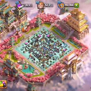 🔥[6 EPIC EQUIPMENT MAX]🔥TH 18 4 HERO MAX || BK 95 AQ 110 MP 70 GW 85 RC 55 DD 25 || NC 1000 || 14 HERO SKIN - Image 1