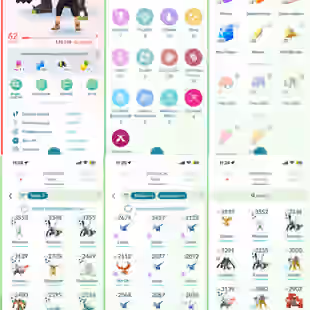 OG Rare Collection Lvl62 : Full Form Zygarde : Shiny Legendary Fused Both Kyurem : 9 SL : Shadow Shiny Mewtwo : Name Cha - Image 1