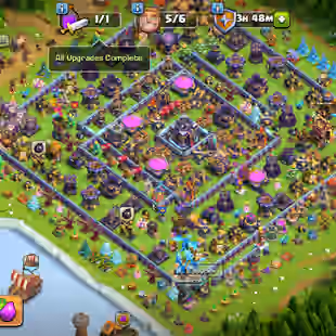 🎉RARE🎉 TH15 MAX WITH 16000 GEMS | NC YES | 6 BUILDERS | EPIC EQUIPMENTS | 3500 WAR STARS | INSTANT DELIVERY  - Image 1