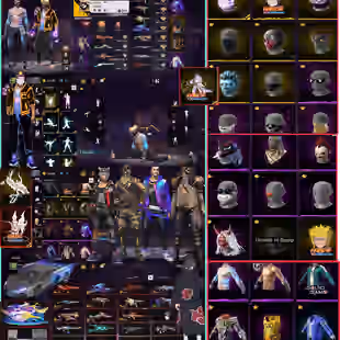  Bandit (Pirate) Outfit  || Naruto Items  | Multiple Evo Guns | Rare Skins | Free Fire Account - Image 1
