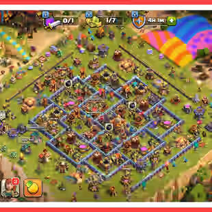 PAINTER SCENERY | 56 HEROES SKIN | ALMOST MAX TH 16 | 95-95-72-70-45-2 HEROES | 9 EPIC EQUIPMENTS | BH 10 | STACK MEDALS - Image 1