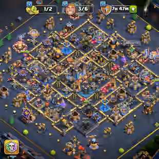🔥TH 18 ALMOST MAX🔥XP 248-MEDALS 1917-[ ALMOST 6 EPIC EQUIPMENT MAX-HERO 105-105-84-77-53-NC 500-B BASE FUL MAX-BEST - Image 1