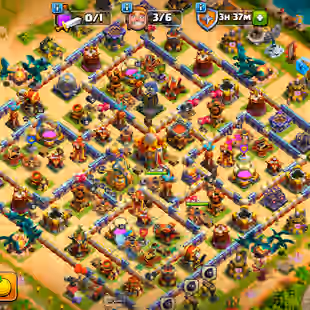 👉Best offer Th 16👈Max Defence | Heroes: 70-63-69-70-45-15 | 8x Epic 20 level up | 1831 Medals | Nc Yes | 1x Senery !! - Image 1