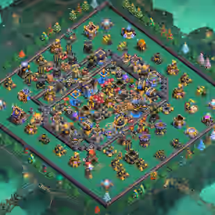 [XMASS 2015-2025] KOREA LOCAL 🔥 XP 247 🔥 TH18 MAX ALL HERO | FREE NAME CHANGE | 17 EPIC | WAR ARENA | MAX BB BASE  - Image 1