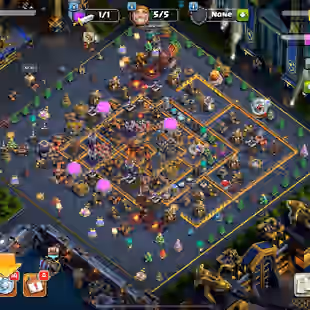 RARE 3x 2012 XMAS TREE - RED GIFTS - TOWNHALL 10 - 40-40-20 HERO - 2200 GEMS - AVAILABLE - GOOD DECORATION  - Image 1