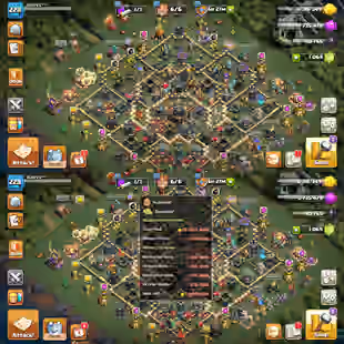🔥TH-17 ALMOST MAX🔥XP-228! 13X HIGH LVL EPIC! HEROES:-94-98-80-75-48-17! WALLS LEFT REST MAX! FAST DELIVERY - Image 1