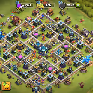 8'000 GEMES! MAX DEFENCE TH-13! 6 EPIC! SB [18] RS [17]! GOOD TROOPS - HEROS! NC FREE! LOW PRICE! A02 - Image 1
