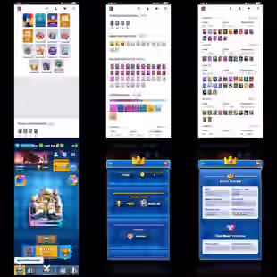 LVL-71! KT-15! 23x EVOS[ 3x HEROES]! MAGIC ITEMS- 22x WILD SHARD! LVL 16 CARDS-15! 130x EMOTES! TOWER SKINS! FULL ACCESS - Image 1