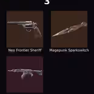 AP - LVL 23 - Unranked - 1 Knife - 3 Skins (8,300 VP) Neo Frontier Sheriff, Magepunk Sparkswitch, Forsaken Vandal - Image 1