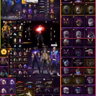BANDIT || ONE PUNCH MAN || OG 7 YEARS ACCOUNT || HIGH VALUE RARE SKINS - Image 1