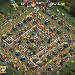 ❗[ PREMIUM TH-14 ]❗G.GUANTLET [21] - E.BOOT [20] || NICE DEF - TROOPS || HEROS: 56-64-50-48-27 || LOWEST PRICE || FAST D - Image 1