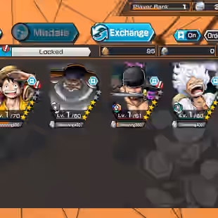 5 Ex | New Ex Gear 5 V1 | Ex Roger V2 | Ex Luffy King of Pirate [iOS ONLY][GLOBAL]3000+ Diamonds 1200+ Gold Fragments BE - Image 1