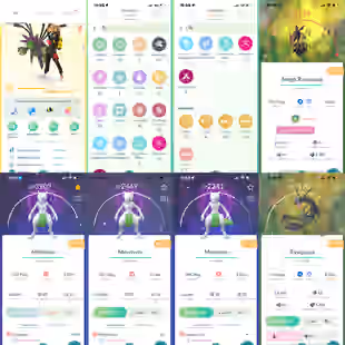 LEVEL 50 101 Legendary 3x Shiny Mewtwo Tradable Mega Shiny Rayquaza 2x Shiny Rayquaza Shiny Groudon Shiny Kyogre Name Ch - Image 1