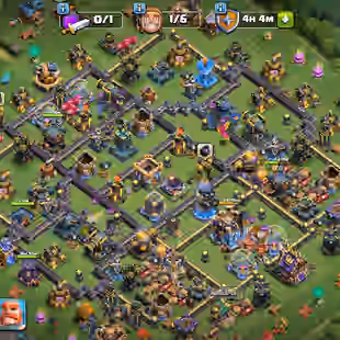 Th18 Almost Max | [5-Hero Maxed-Duke-15] | [Blacksmith [14-Epic Almost Max] | Wall Max Full |  Defence Max | XP-254 | NC - Image 1