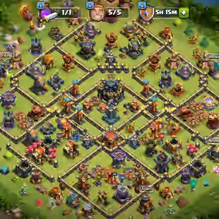 🔥[3 EPIC EQUIPMENT MAX]🔥TH 17 NEAR MAX || BK 86 AQ 96 MP 55 GW 73 RC 42 || NC 1000 || 299 MEDAL || 6 HERO. SKIN - Image 1
