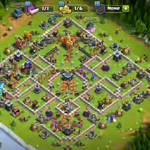 TH 16 NEAR MAX || 48-70-6-43-16 HEROS || 11K GEMS - 909 MADELS || NAME CHNAGE FREE || 6xEPICS - Image 1